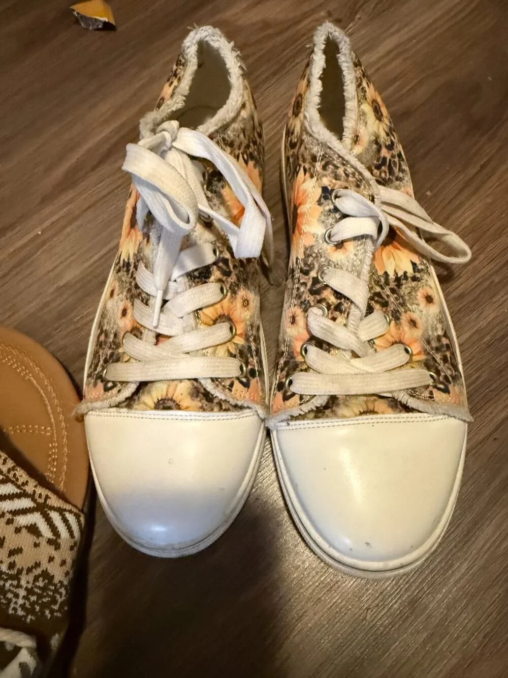 Canvas Sunflower Shoes